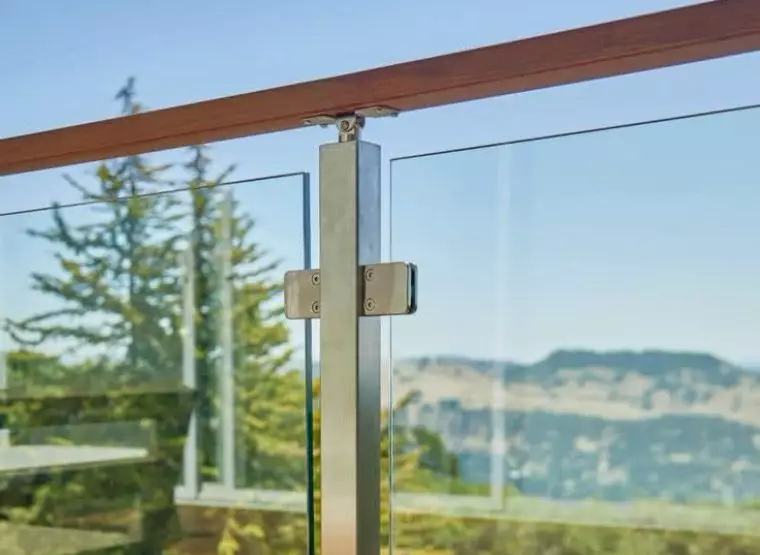 Стеклянные ограждения — пример №5