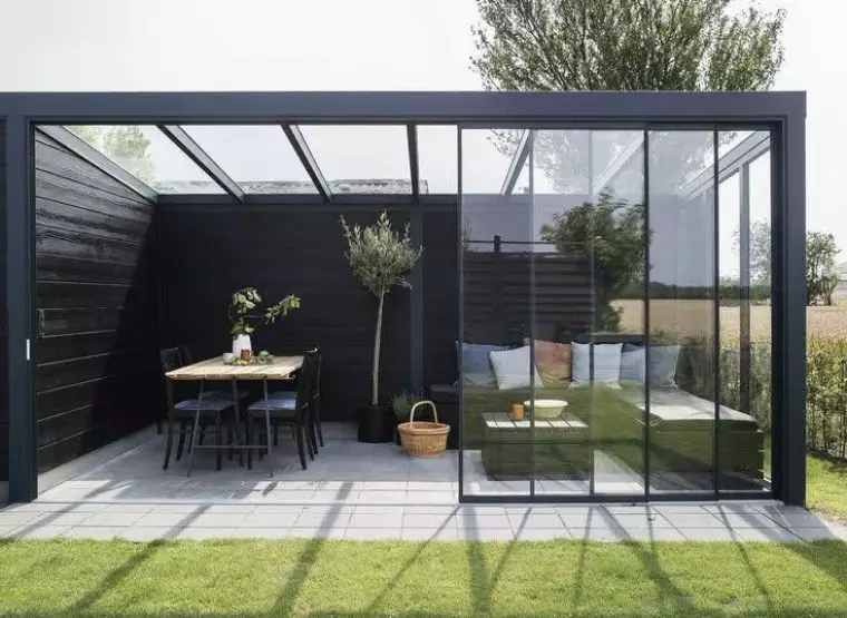 Подъемно-раздвижные системы и складные двери — пример №11