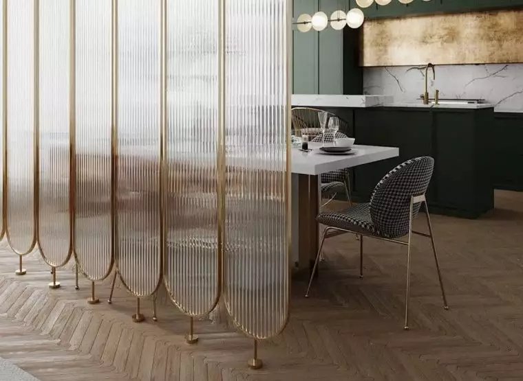 Межкомнатные и декоративные перегородки — пример №5